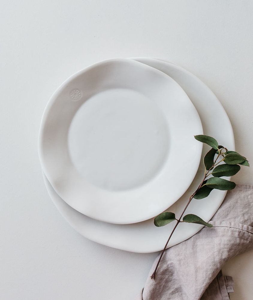 Assiettes au quotidien - ASSIETTE EMPREINTE - SOPHIE MASSON PORCELAINE