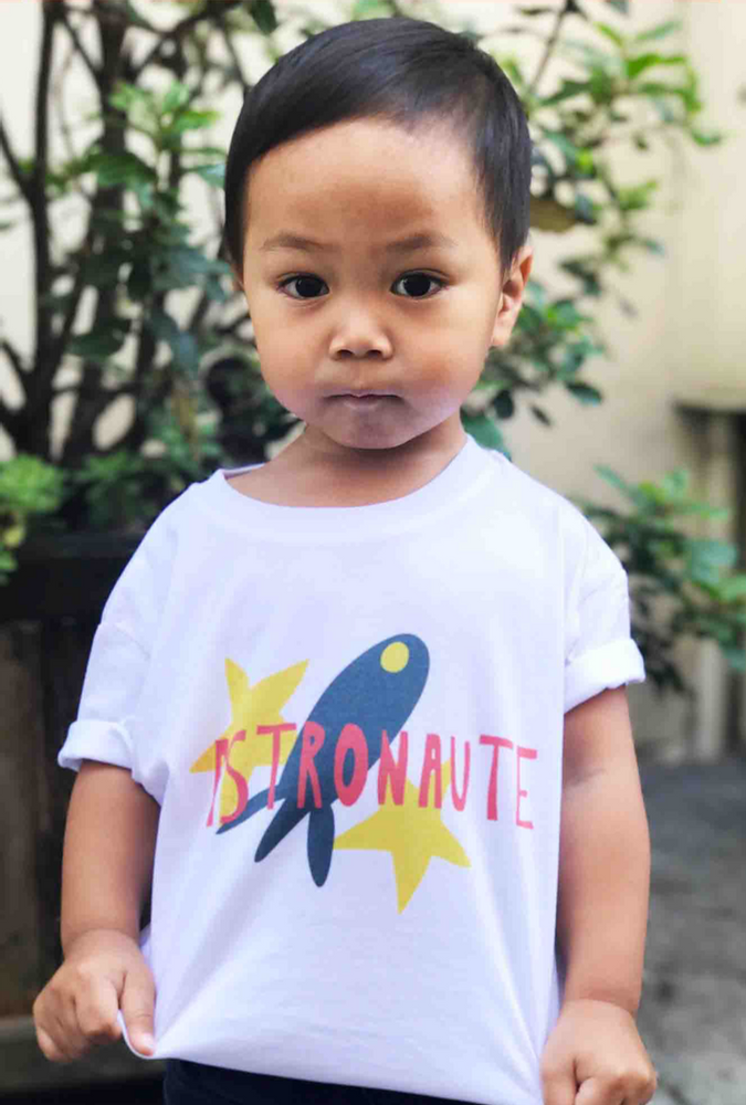 Apparel - T-shirt THE ASTRONAUT - ELISE CHALMIN