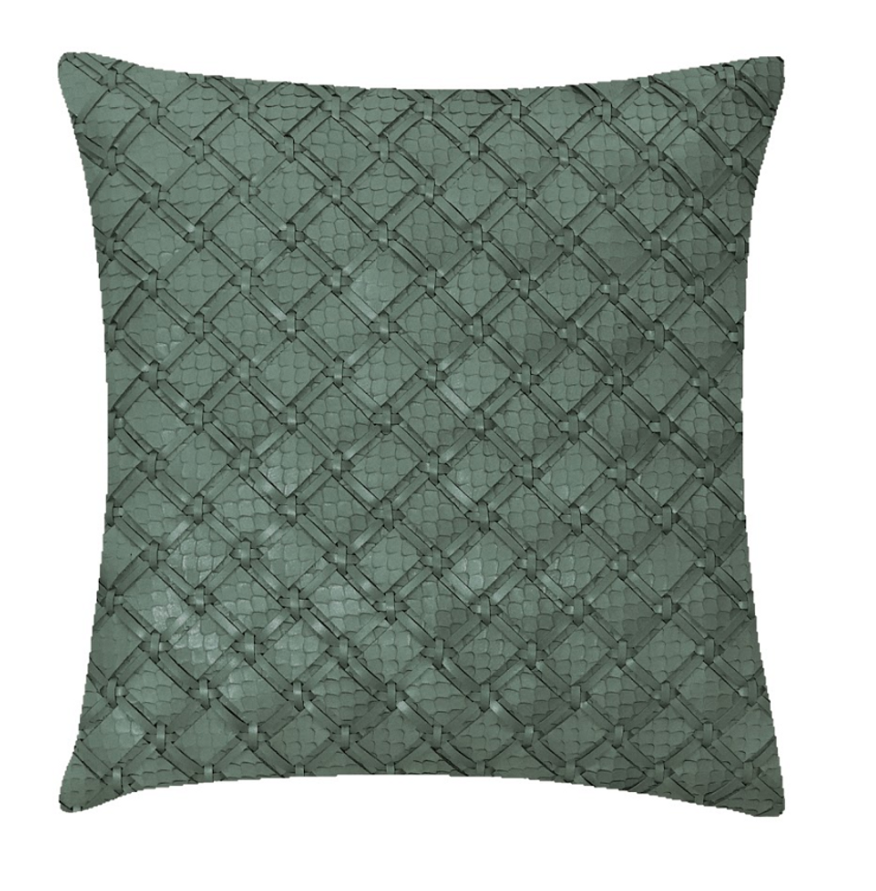 Fabric cushions - Geometrico Braided Cushion - ELISA ATHENIENSE HOME