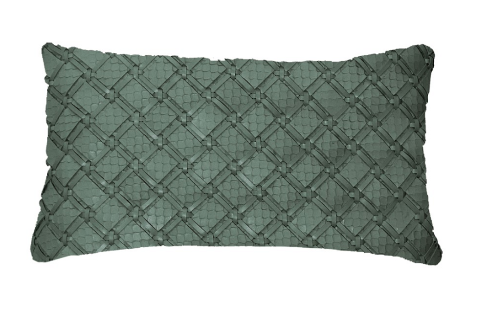 Fabric cushions - Geometrico Braided Cushion - ELISA ATHENIENSE HOME