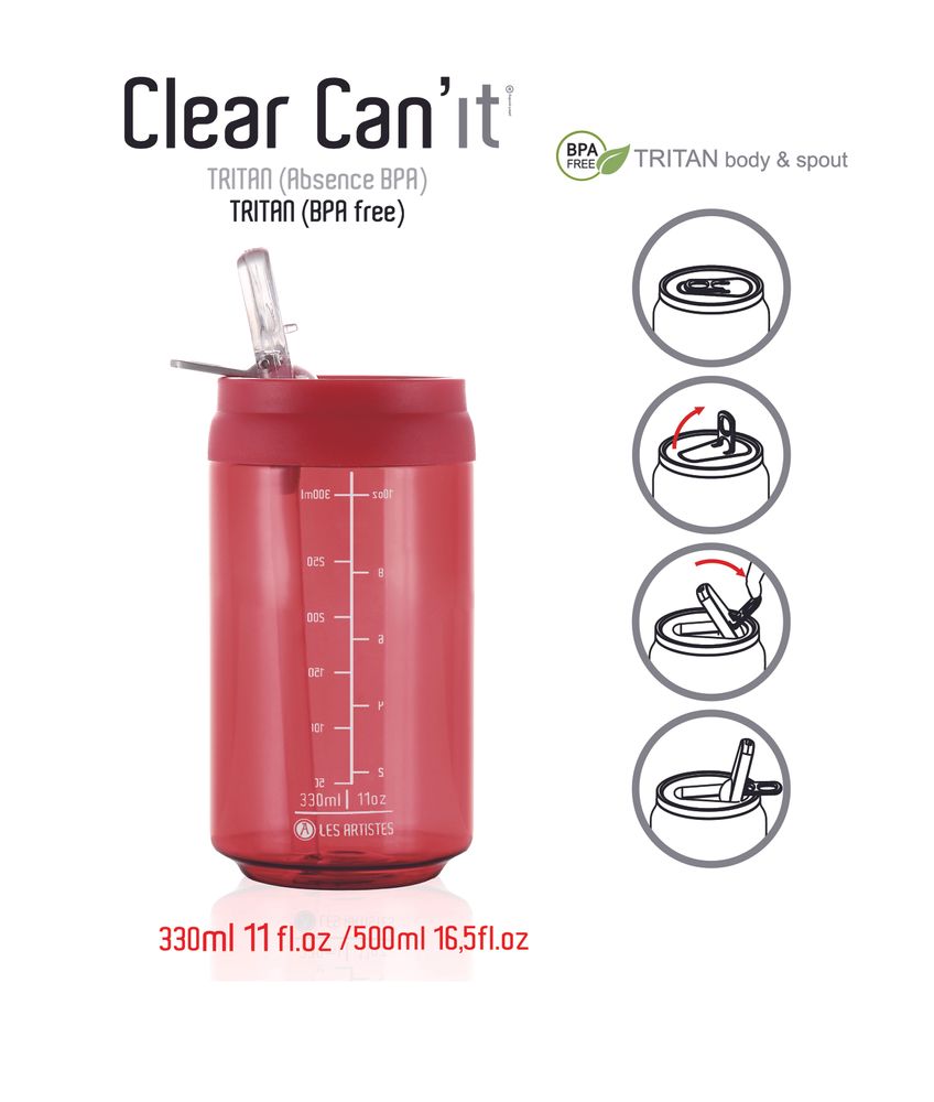 Tasses et mugs - Clear Can'it - LES ARTISTES PARIS
