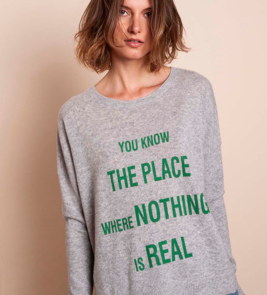 Prêt-à-porter - Pull THE PLACE - MADLUV CASHMERE GOES POP