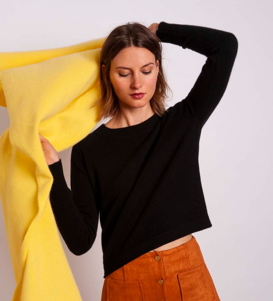 Apparel - Sweater ANASTASIA - MADLUV CASHMERE GOES POP