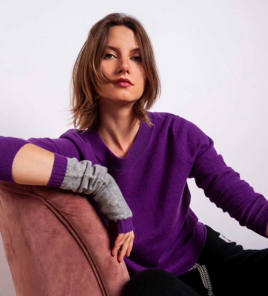 Apparel - Sweater ANASTASIA - MADLUV CASHMERE GOES POP