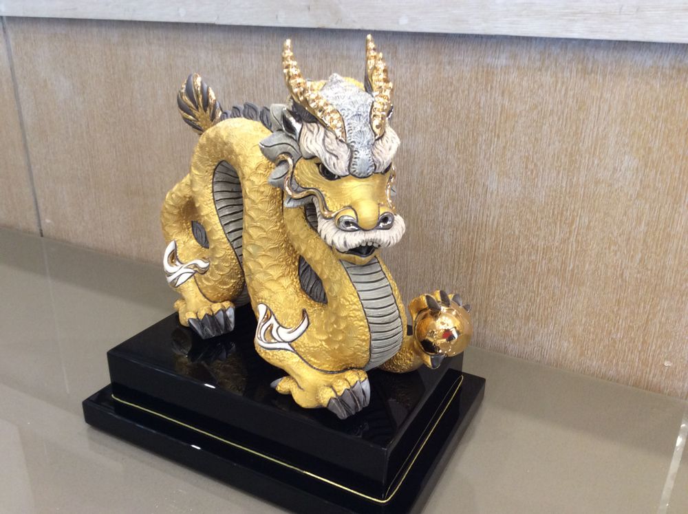 Céramique - Sculpture Dragon chinois - DEROSA