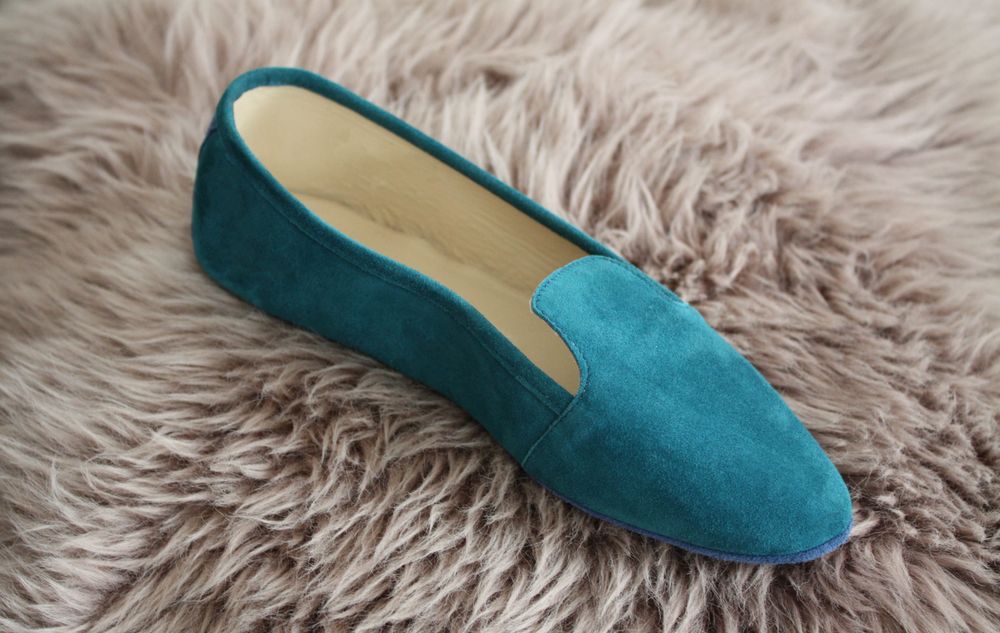 Homewear textile - Ligne EPURE - souliers de cuir - EDITH ET MARCEL