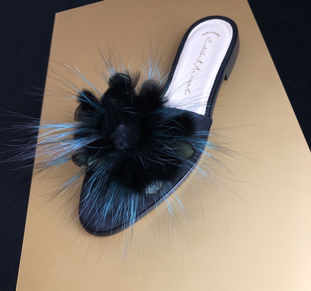 Homewear textile - ligne COUTURE - souliers de cuir - EDITH ET MARCEL