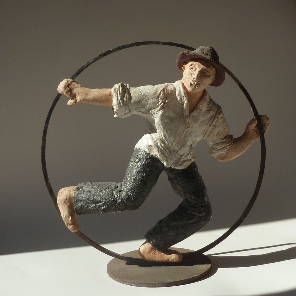 Sculptures, statuettes and miniatures - fellows circus - ELISABETH BOURGET