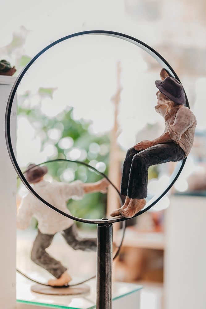 Sculptures, statuettes and miniatures - Fellow circus Sculpture - ELISABETH BOURGET