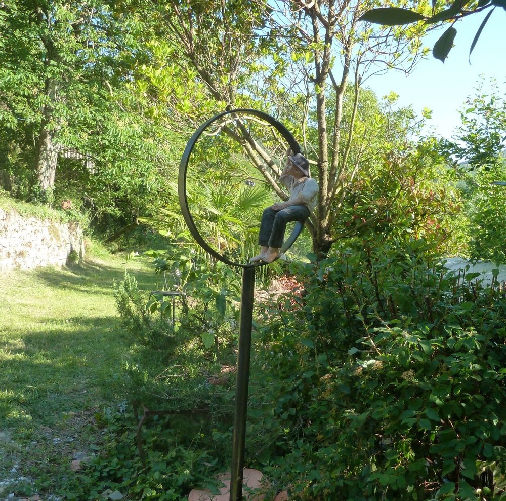 Sculptures, statuettes and miniatures - Fellow circus Sculpture - ELISABETH BOURGET