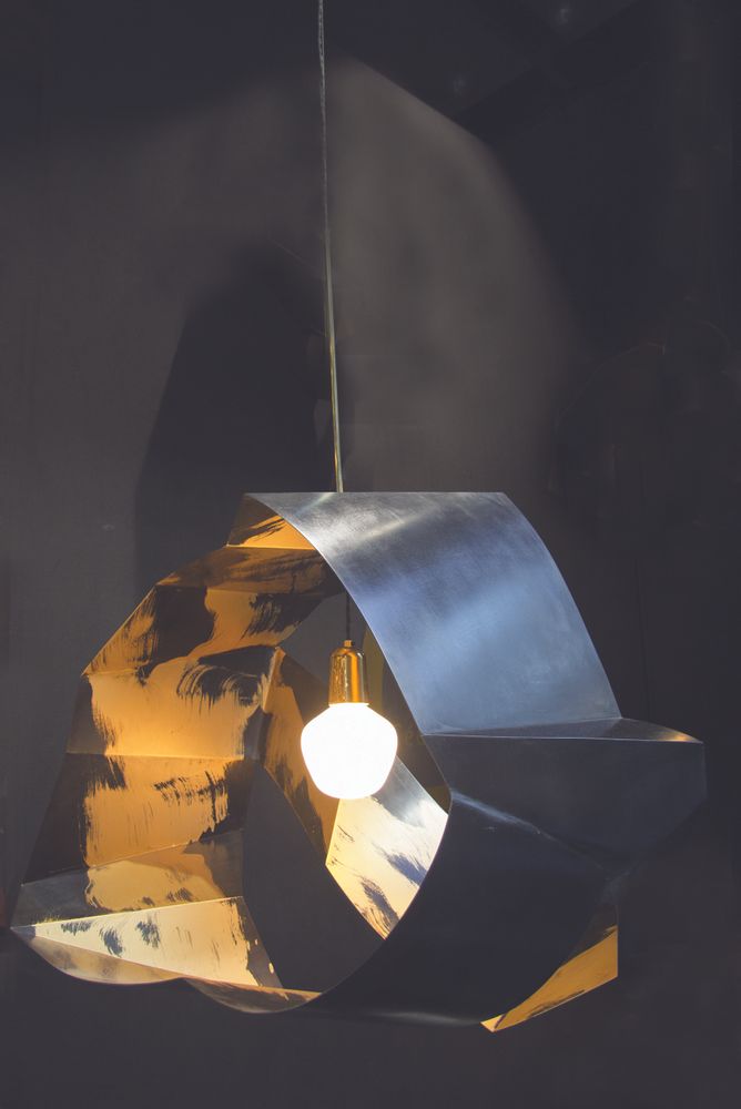Unique pieces - TWIST luminaire collection - CÉCILE GEIGER