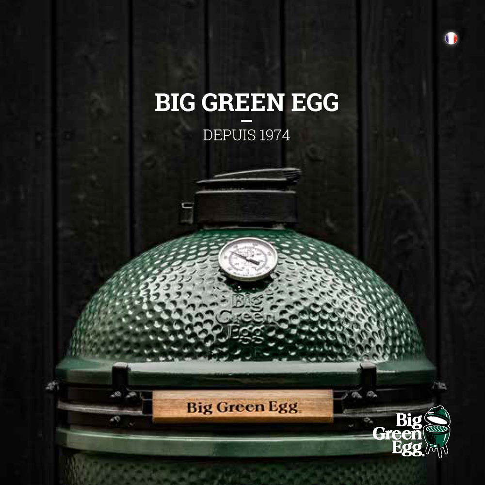 Barbecues - Big Green Egg Large - BIG GREEN EGG FRANCE