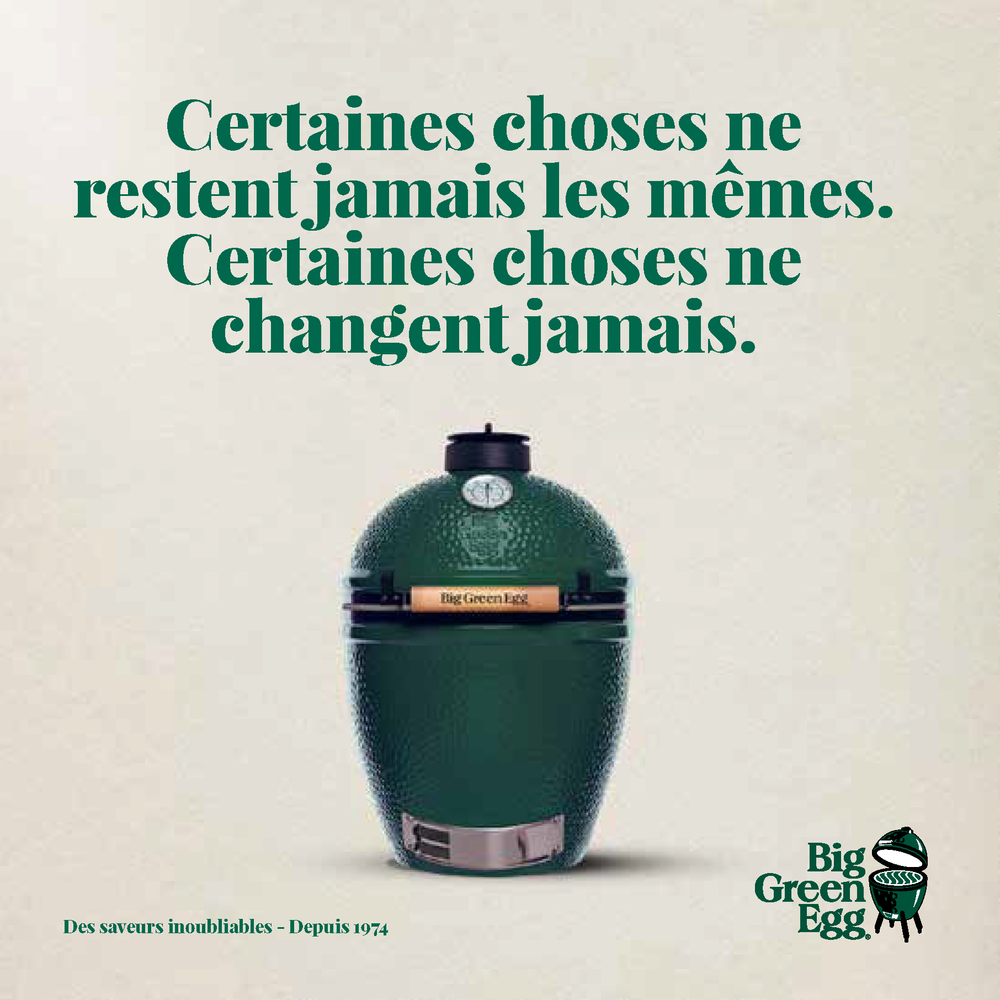 Barbecues - Big Green Egg Large - BIG GREEN EGG FRANCE