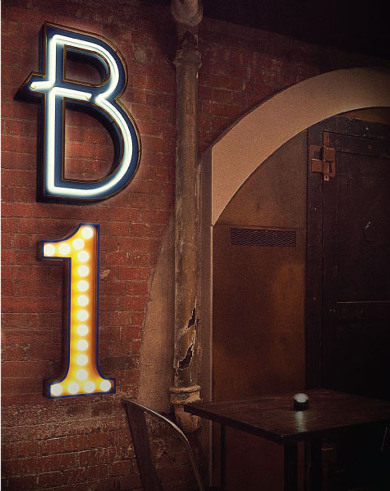 LED modules - B Graphic Lamp - COVET HOUSE