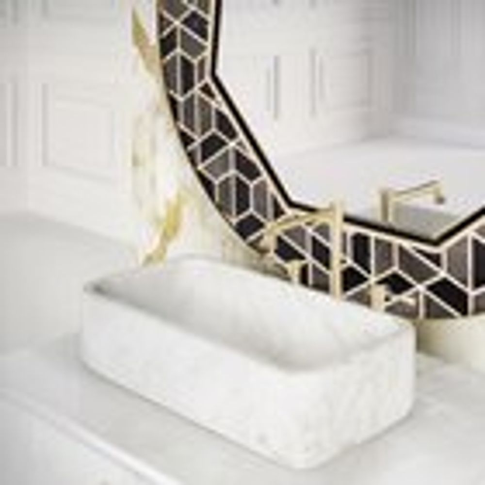 Bathroom equipment - Koi Rectangular Vessel Sink - COVET HOUSE