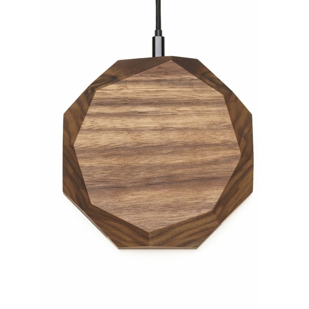 Office furniture and storage - QI Wooden Wireless charger - OAKYWOOD