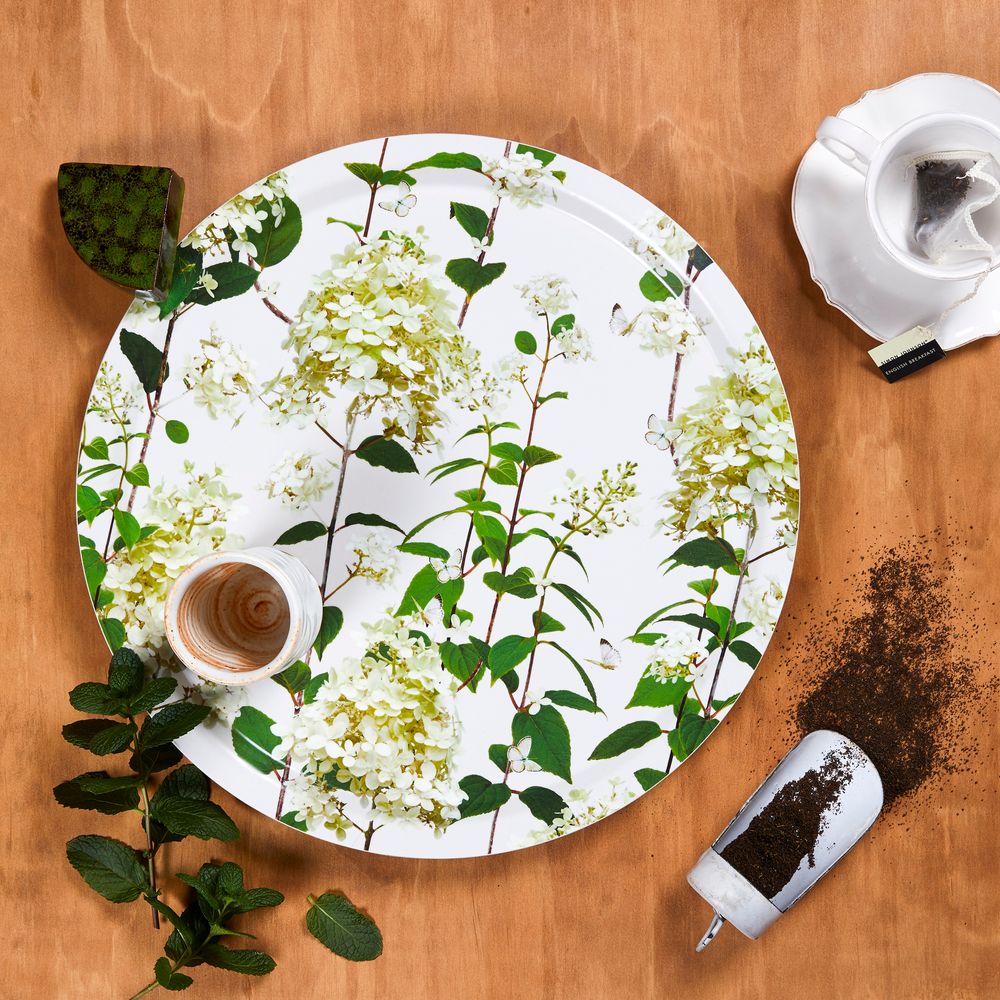 Plateaux - Hortensia - Plateaux - Tapis de table - Set de table - Plateau de service - JAMIDA OF SWEDEN