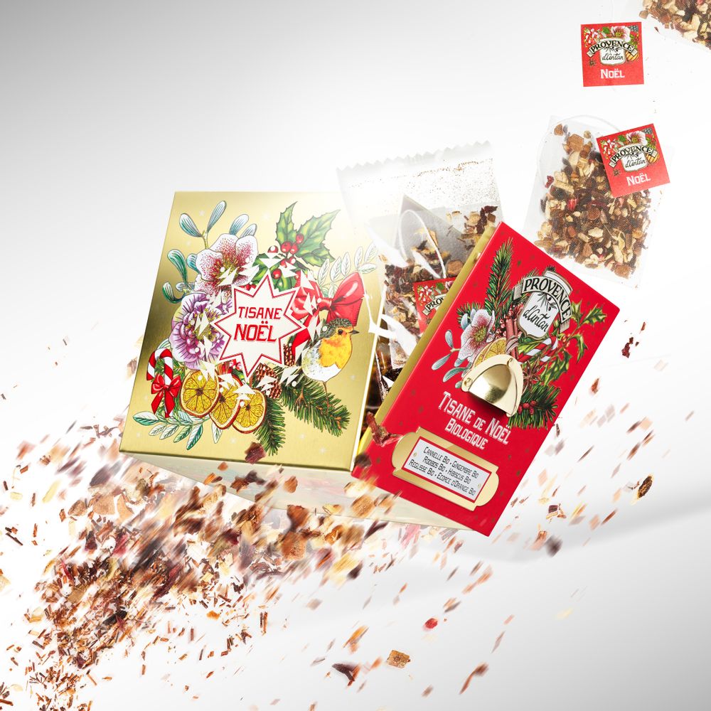 Café et thé - Tisane de Noël Biologique - PROVENCE D ANTAN