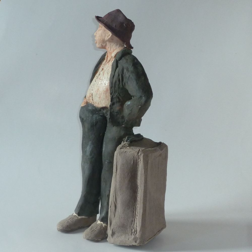 Ceramic - Traveling Fellow Sculpture - ELISABETH BOURGET