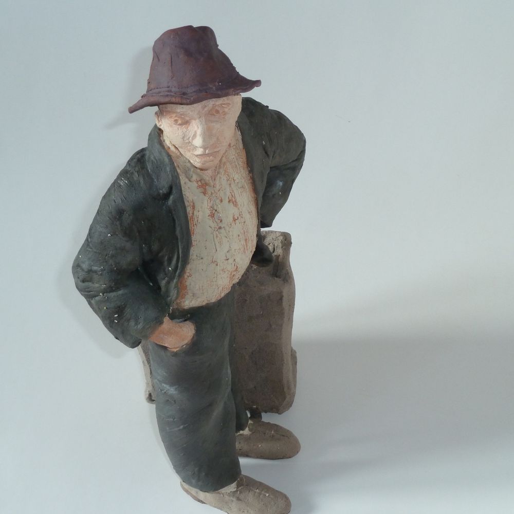Ceramic - Traveling Fellow Sculpture - ELISABETH BOURGET