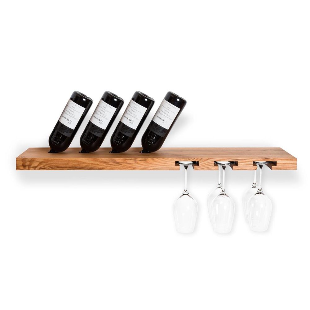 Objets design - Casier à vin pour six verres et quatre bouteilles - TU LAS