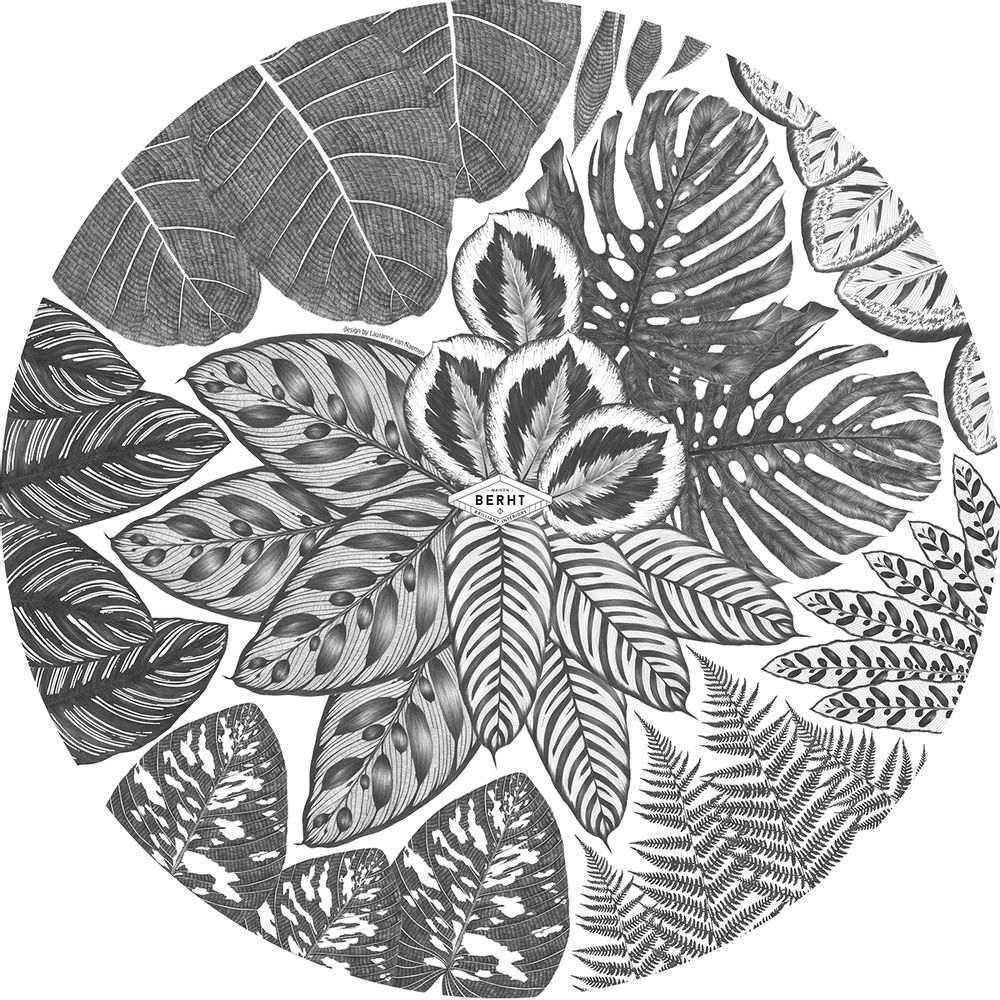 Placemats - Lauranne Bic Placemats - Black - MAISON BERHT