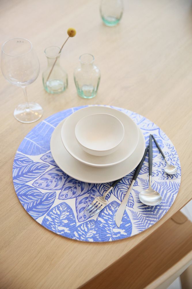 Sets de table - Sets de table - Lauranne BIC - Vert - MAISON BERHT