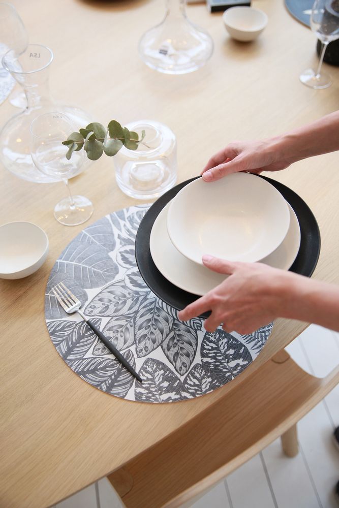 Sets de table - Sets de table - Lauranne BIC - Rouge - MAISON BERHT