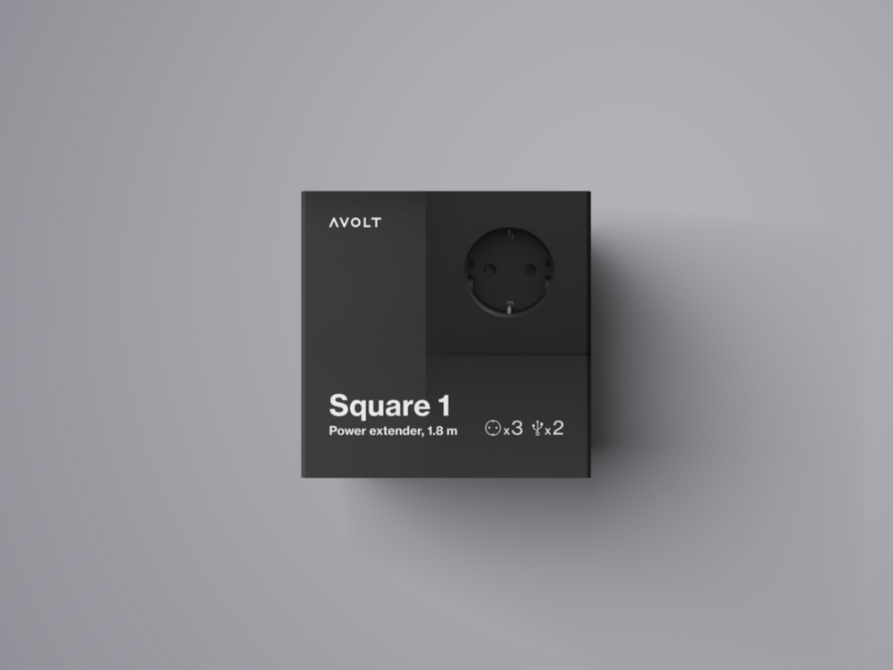 Design objects - Square 1 Base - AVOLT