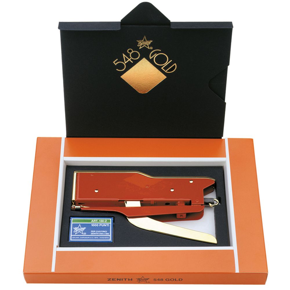 Office sets - Stapler ZENITH 548 GOLD - ZENITH