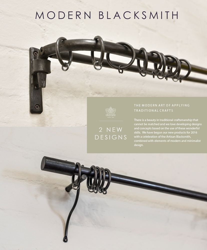 Curtains and window coverings - Blacksmith Collection - Curtain Poles & Accessories - TILLYS