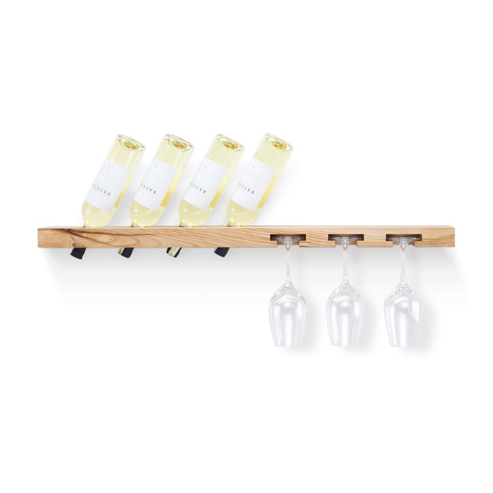 Objets design - Casier à vin pour six verres et quatre bouteilles - TU LAS