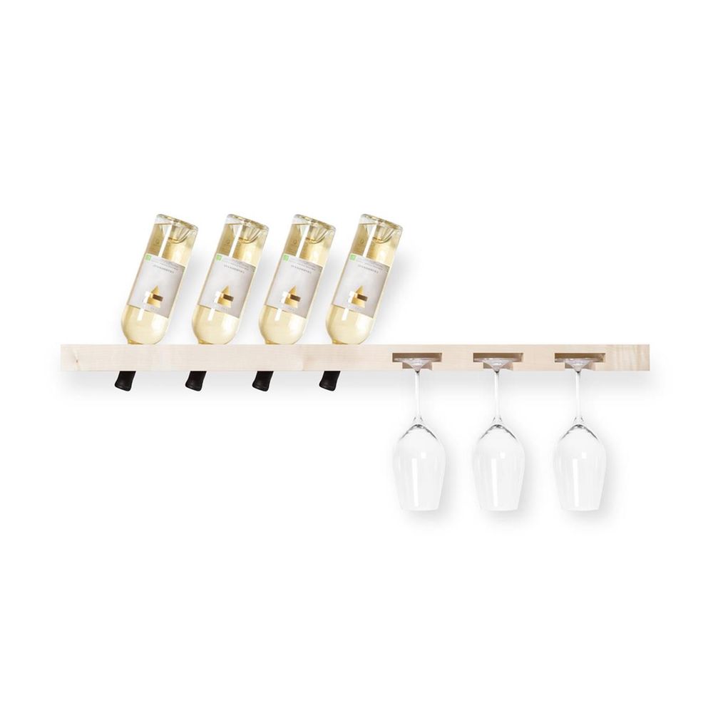 Objets design - Casier à vin pour six verres et quatre bouteilles - TU LAS
