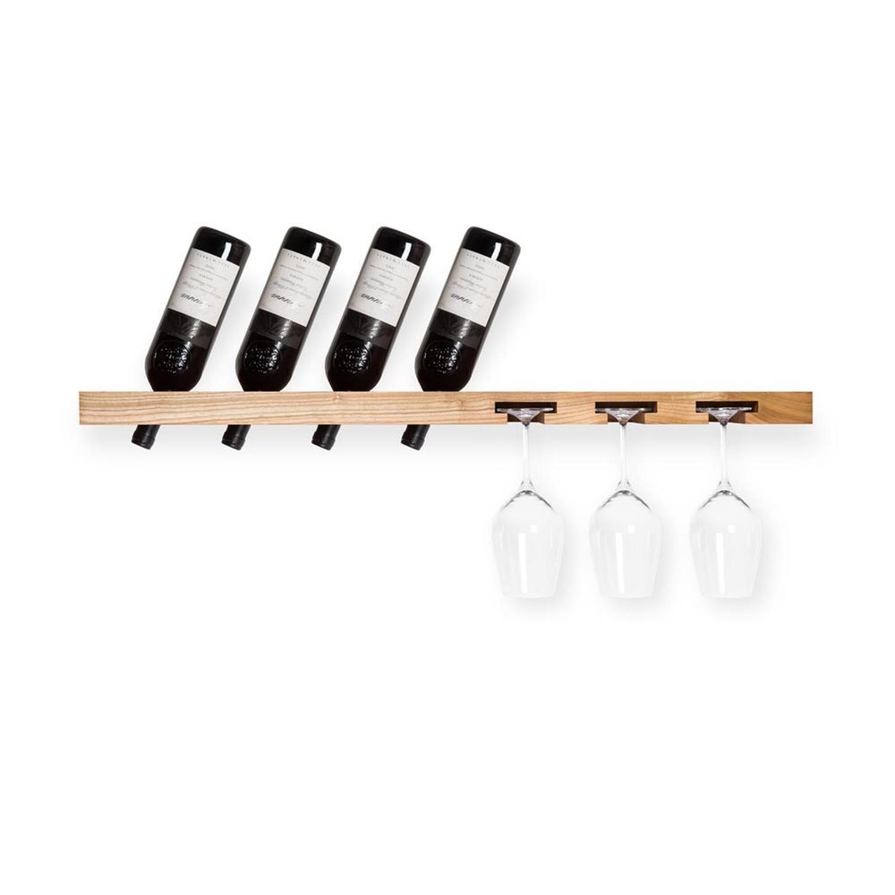 Objets design - Casier à vin pour six verres et quatre bouteilles - TU LAS