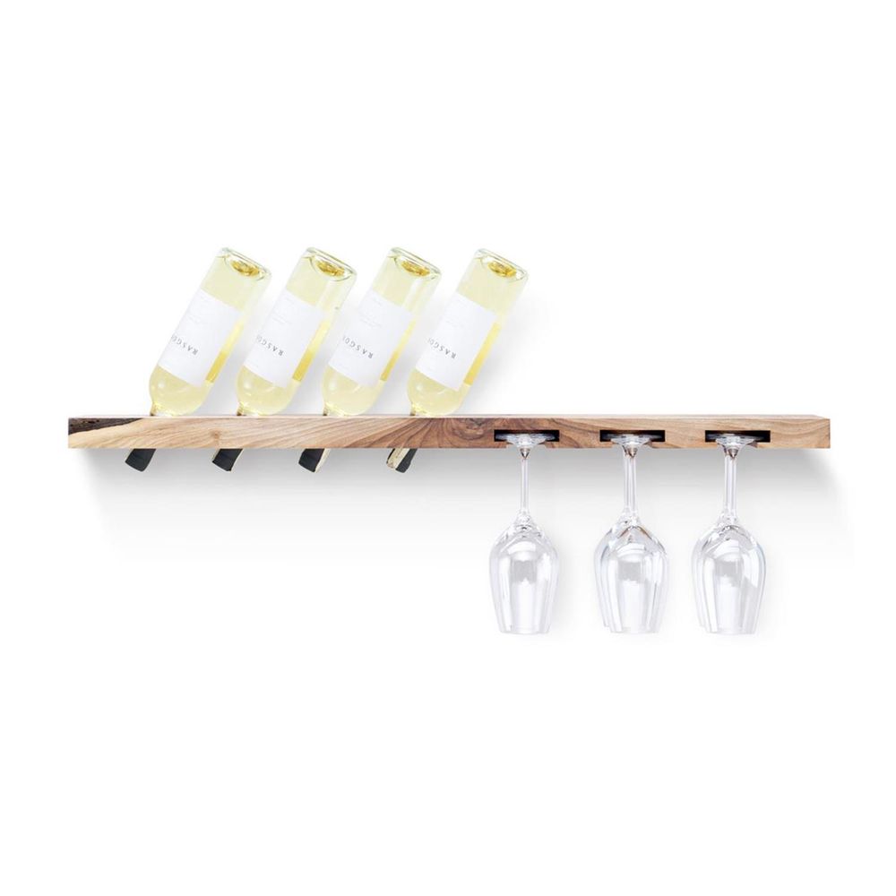 Objets design - Casier à vin pour six verres et quatre bouteilles - TU LAS