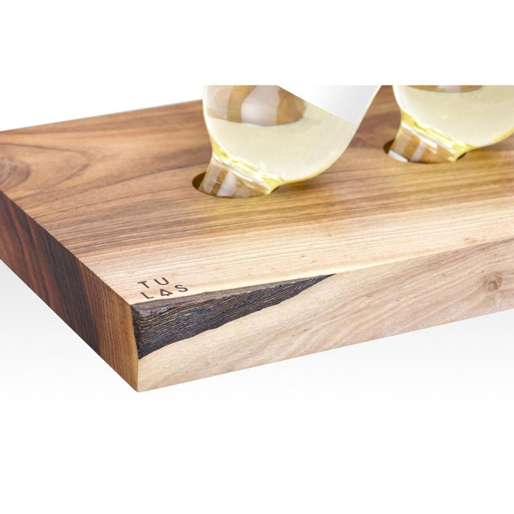 Objets design - Casier à vin pour six verres et quatre bouteilles - TU LAS