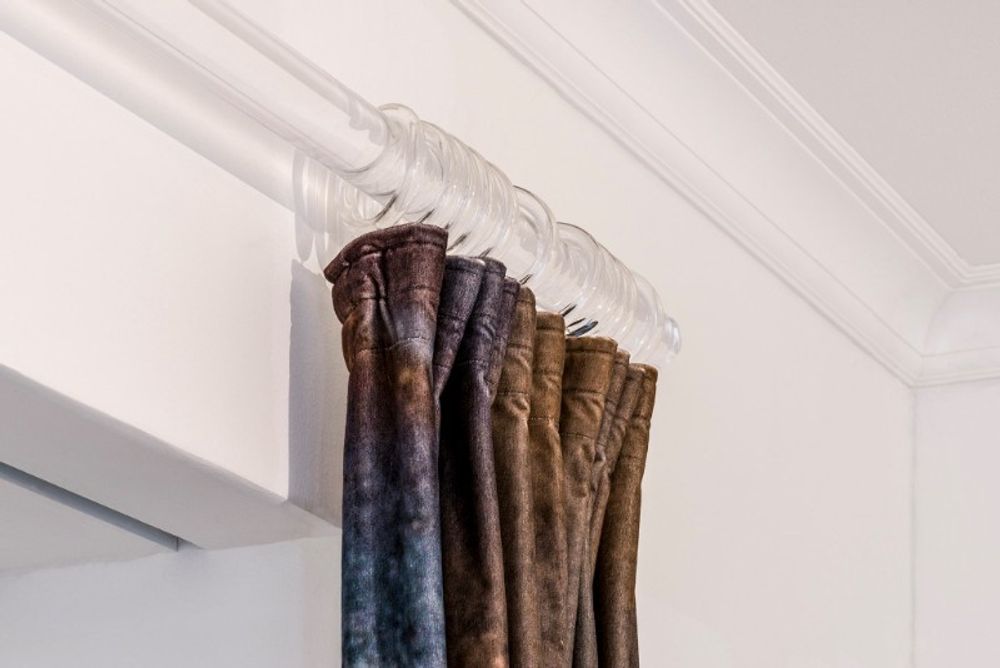 Curtains and window coverings - Acrylic Curtain Poles & Finials - TILLYS