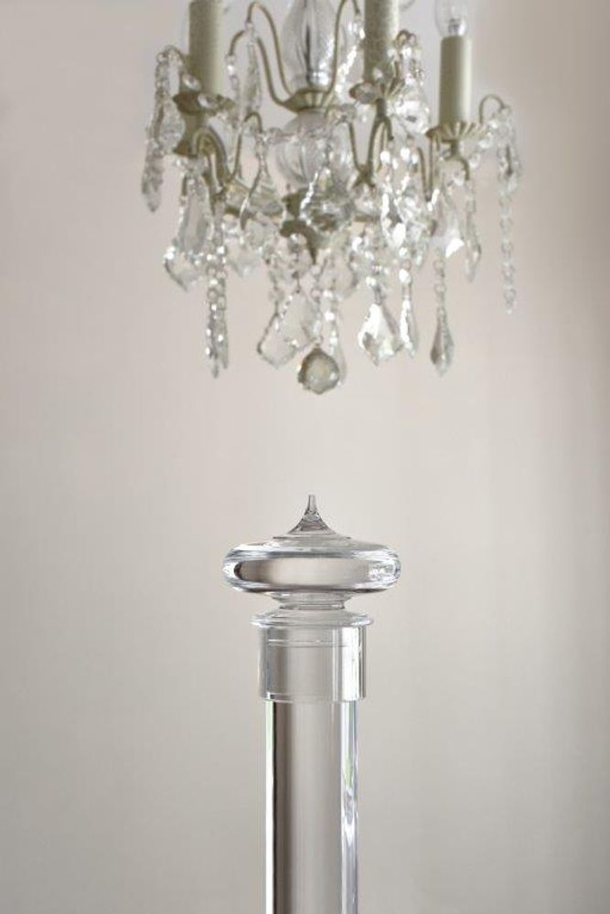 Curtains and window coverings - Acrylic Curtain Poles & Finials - TILLYS