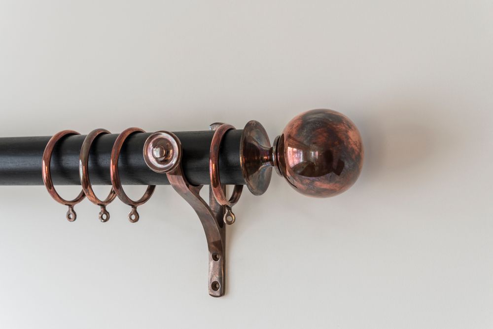 Curtains and window coverings - Artisan Poles - Impassioned Metals - TILLYS
