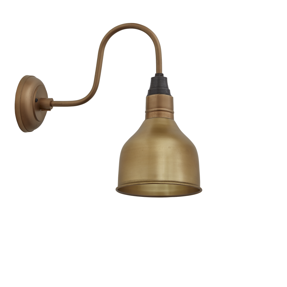 Appliques - Swan Neck Cone Wall Light - 7 Inch - INDUSTVILLE