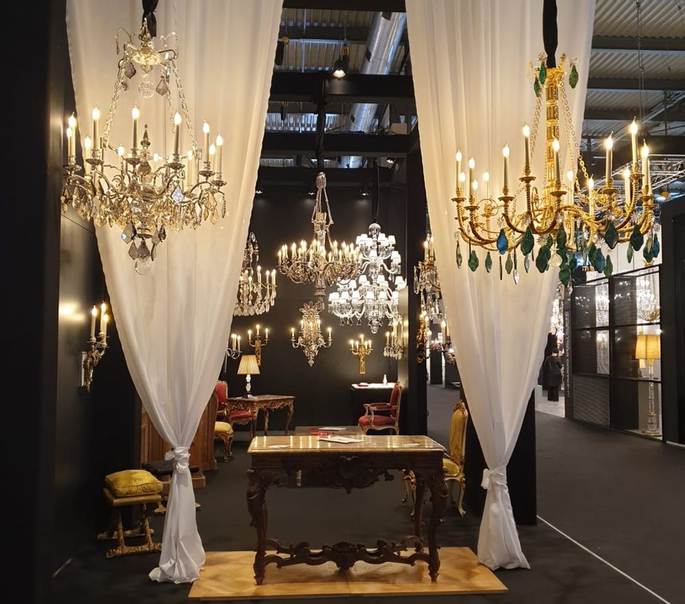 Hanging lights - Stand EUROLUCE 2019 - OMBRES ET FACETTES