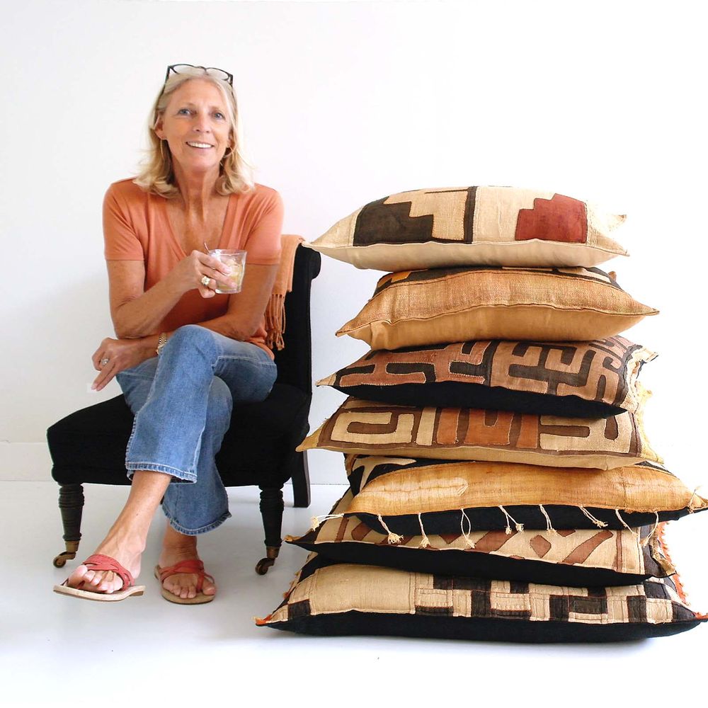 Cushions - Kuba Cloth Cushions - ML FABRICS