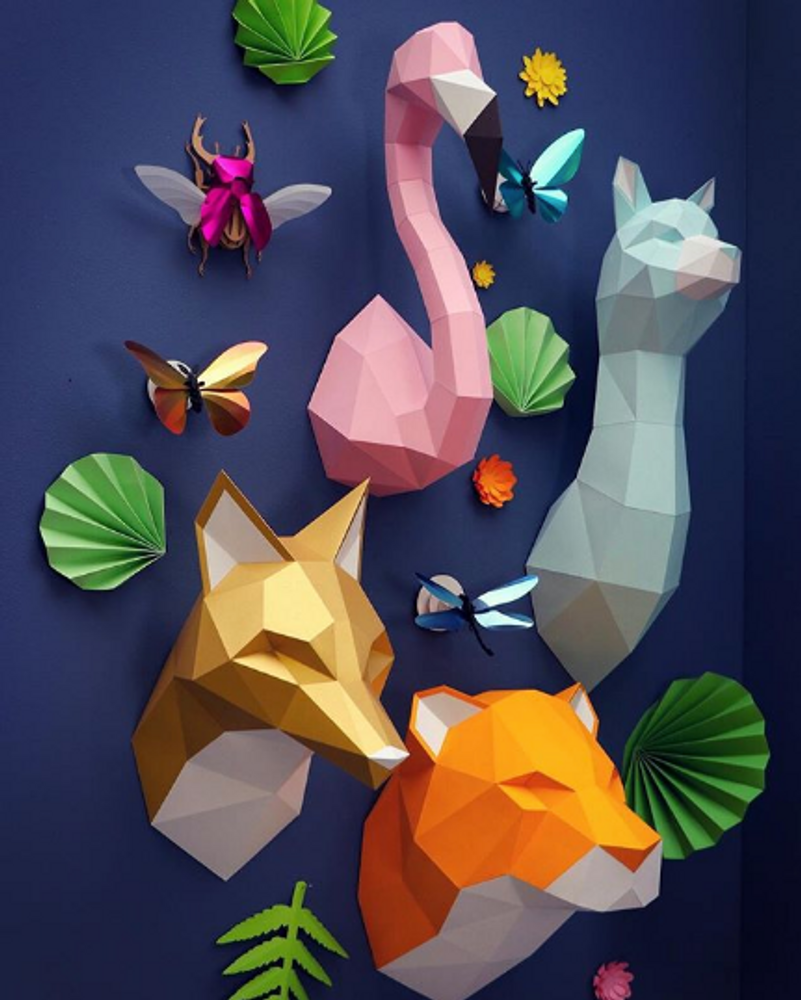 Objets déco enfant - DIY objet en papier - DUTCH DESIGN PAVILION