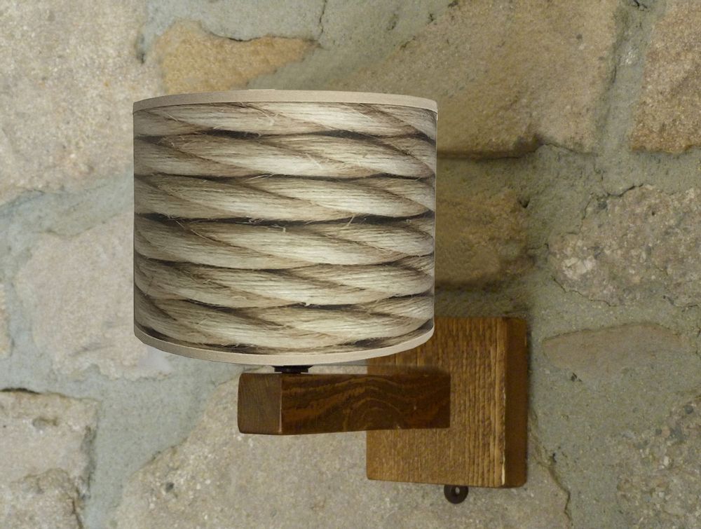 Chambres d'hôtels - COLLECTION LUMINAIRES MER /APPLIQUE EN BOIS COLLECTION " ADRET " - LA MAISON DE GASPARD