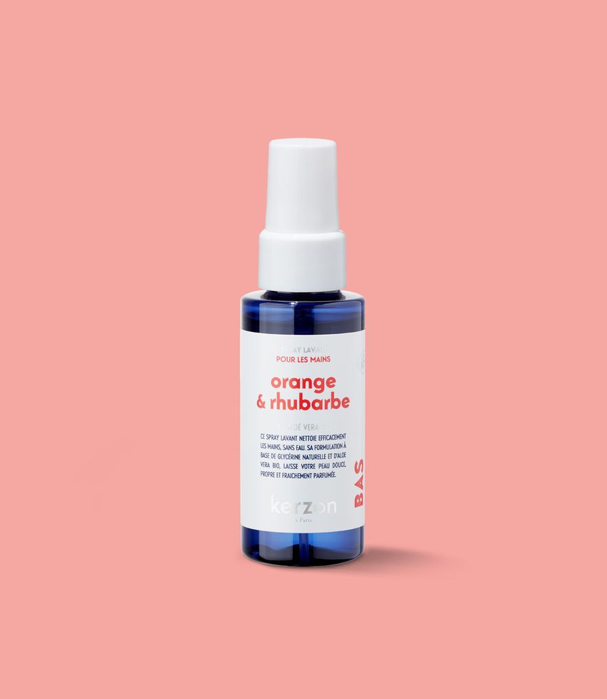 Cosmétiques - Spray lavant pour les mains - KERZON