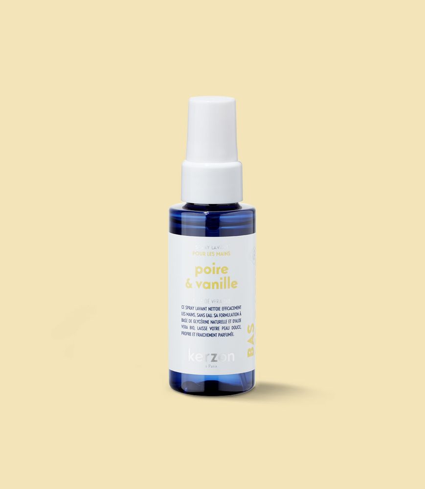 Cosmétiques - Spray lavant pour les mains - KERZON