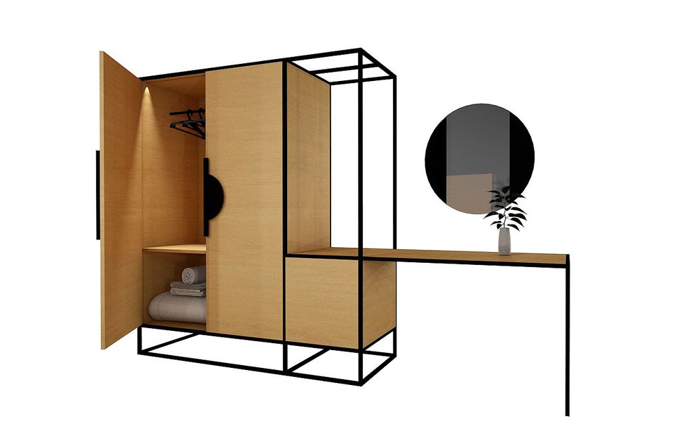Hotel bedrooms - Nefeli - T.LAB