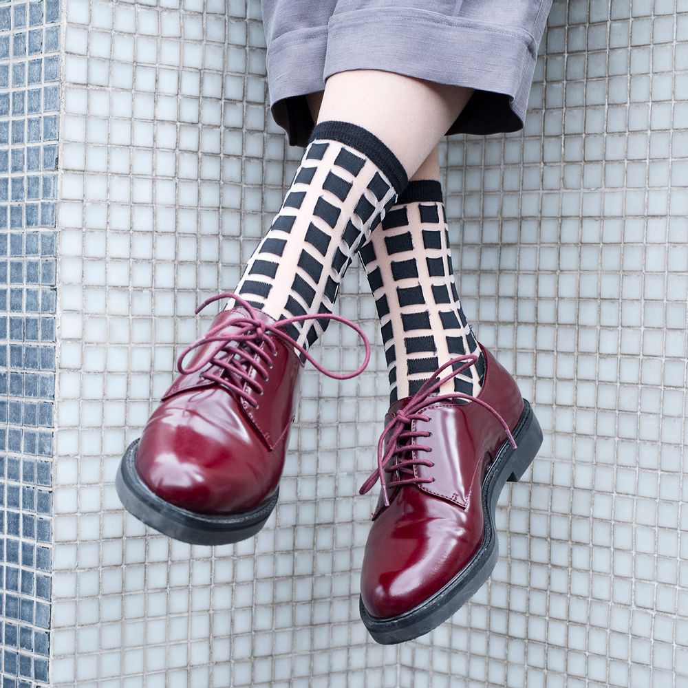 Chaussettes - Ginza Black Chaussette - ATELIER ST EUSTACHE