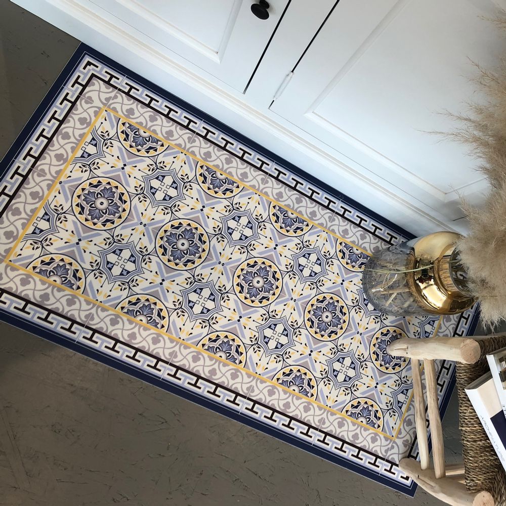 Autres tapis - TAPIS BLEU BAUDOUIN - MAISON BERHT