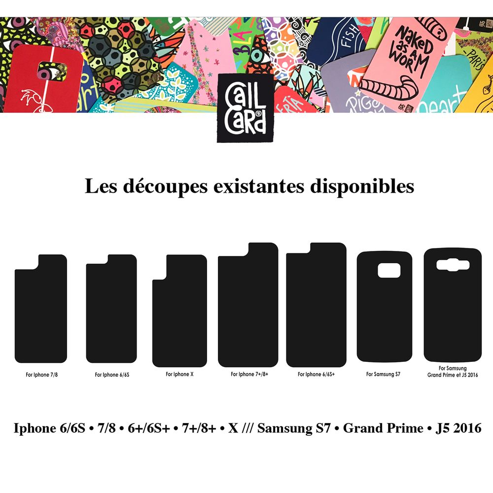 Objets design - ÉTUI DE TÉLÉPHONE PAX LIBERTAD - CALL CARD®